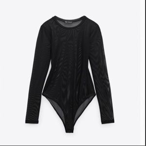 ZARA- NWT🏷 Sheer body suit 🖤